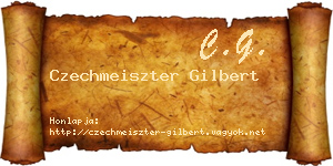 Czechmeiszter Gilbert névjegykártya